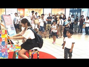 【木更津ストリートピアノ】夏の思い出【即興演奏】