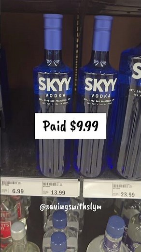 CHEAP SKYY VODKA AT MEIJER