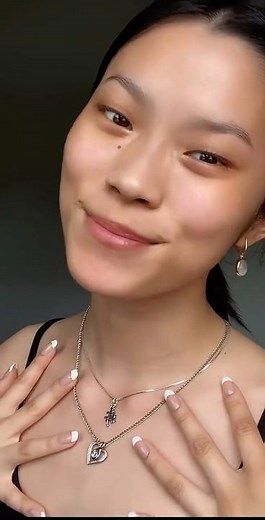 clean girl makeup tutorial with no foundation ✨🌷