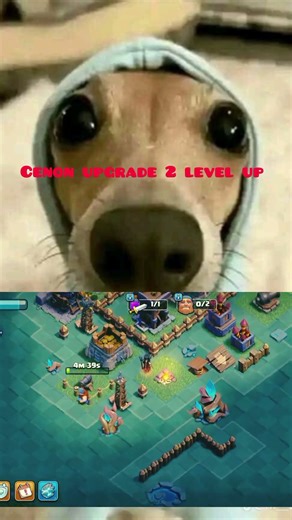 cenon upgrade to leavel complete 💯✅ coc short video coc reaction