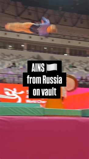 Gymnastics Now on Instagram: "The AIN 🏳️ women from Russia were flying through vault training 😮‍💨 Featured: 👉🏻 Angelina Melnikova 👉🏻 Anna Kalmykova 👉🏻 Lyudmila Roshchina #MoveTolnspire #ARTWorlds2025 #JakartaGymnastics2025"