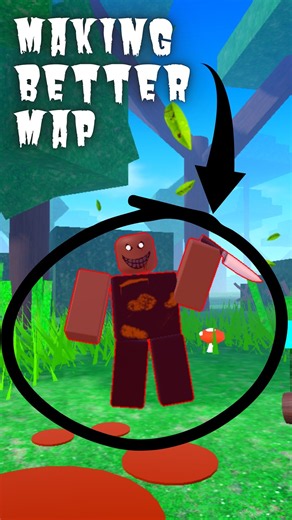 Making BETTER MAP For My ROBLOX HORROR GAME! #gaming #gamedev #roblox