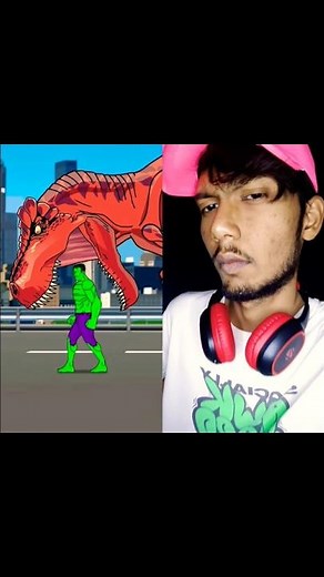 Hulk vs Dinosaur 😱🔥 Spider-Man Saves the Day! | Epic Movie Scene