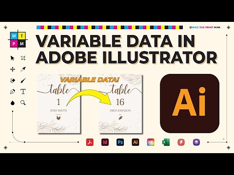 Variable Data in Adobe Illustrator