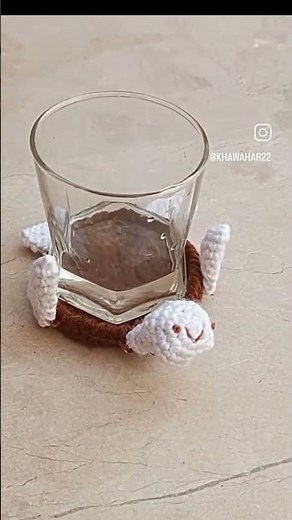 Crochet Turtle Coasters/How To Crochet Flipping Turtle Coaster For Beginners/Crochet Tutorial