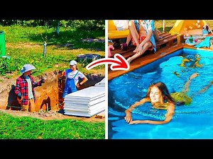 DIY Swimming Pool to TRANSFORM Your Backyard into a Paradise