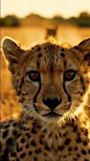 The Eyes of a Cheetah 🐆 | Cinematic Wildlife Close-Up #wildlifeentertainment #wildlife #cuteanimals