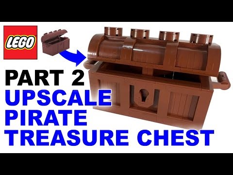 Upscaled Lego Pirate Treasure Chest - Part 2 - (& new project announcement)