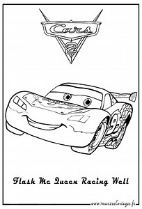 Free Cars 2 coloring page - Cars 2 Coloring Pages for Kids
