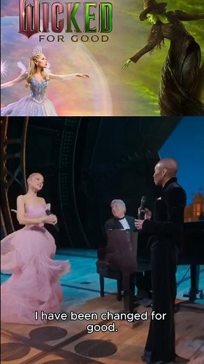 Ariana Grande & Cynthia Erivo Sing “For Good” LIVE | Wicked: One Wonderful Night Performance 💚✨