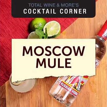Traditional Moscow Mule Cocktail Recipe
