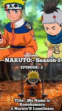 Naruto – Season 1, Episode 2 My Name is Konohamaru | Naruto loneliness| hindi story