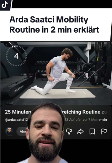 Arda Saatçi Mobility Routine in 2 min erklärt