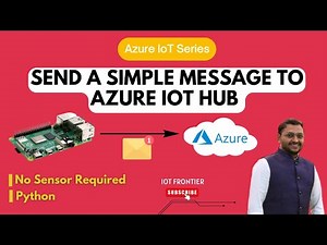 Send a telemetry message to Azure IoT Hub from Raspberry Pi without Sensor