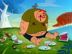 The Ren and Stimpy Show S3 E08 - Lair of the Lummox