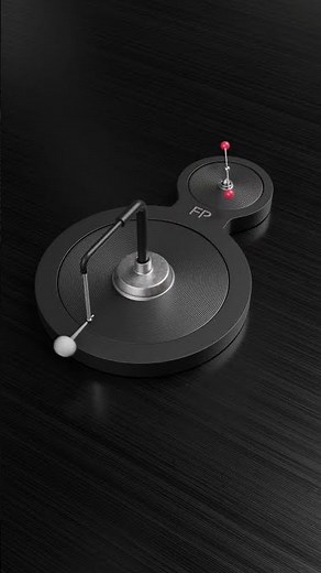Kinetic Pendulum Animation.