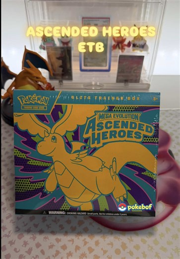 Ascended Heroes ETB — Part 2 🃏 Opening more packs, just for the experience. Part 3 next 👀 Full opening is live on YouTube — link in bio. #pokemontcg #pokemoncards #ascendedheroes #cardtok