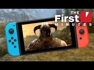 The First 16 Minutes of Skyrim on Nintendo Switch