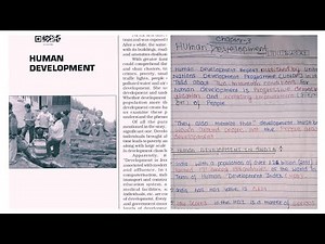 Class 12 Geography NCERT Notes Chapter 3 Human Development (book-2)