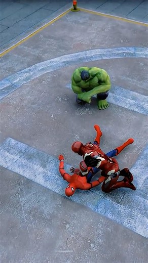 Hulk and Iron Man merge for revenge #2 #shorts #gta5 #hulk #ironman #spiderman #superhero