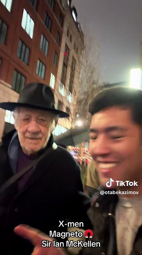 Sir Ian McKellen as Magneto in X-Men