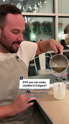 Did you know that you can make custom scented candles right here in Calgary? @immrfabulous shows us how it’s done! 🕯️ #calgary #yyc #traveltok #diycandle #candlemaking #calgaryyyc #traveltiktok