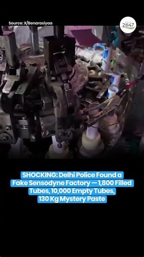 Fake toothpaste is here