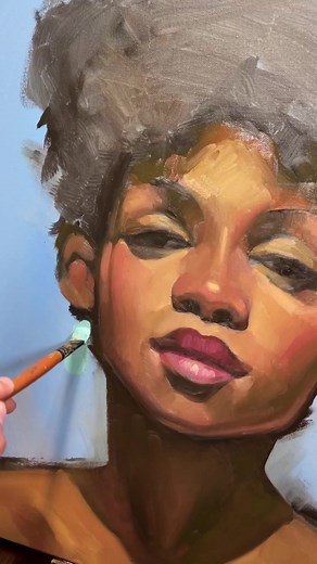 Colorful Pastel Portraits of Karen Obilom | Inspiring Artwork