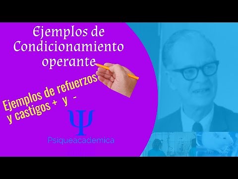 condicionamiento operante ejemplos / condicionamiento operante / skinner / psiqueacademica