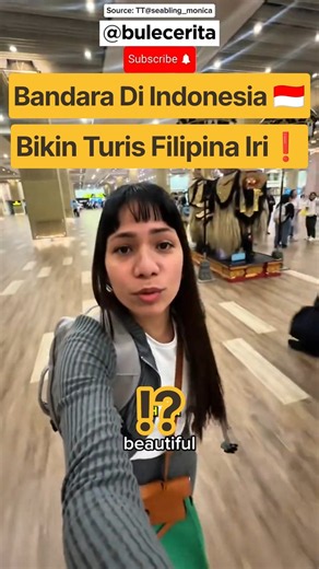 Bandara Di Indonesia Bikin Turis Filipina Iri #reaction #indonesia #youtubeshorts #viralvideo