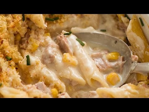 Tuna Mornay (Tuna Casserole - Creamy Tuna Pasta Bake)