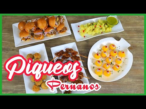 CÓMO PREPARAR PIQUEOS PERUANOS