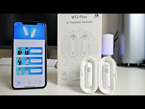 World's First AI Translation Earbuds - WT2 PLUS / Very Impressive