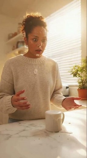 ☕💥 Coffee EXPLODED in Her Face! Morning GONE WRONG! 😂