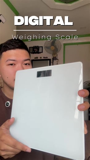 Sleek design, precise results ⚖️✨ Track your weight with style using this digital glass weighing scale—accurate, modern, and perfect for everyday health monitoring. #WeighingScale #DigitalScale #HealthTracking #SmartLiving #FitnessGoals