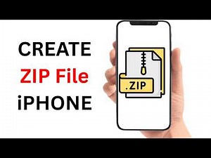 How To Create Zip File In iPhone