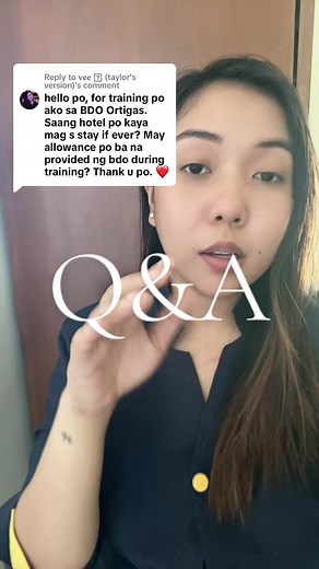 BDO Bank Teller Training and Recruitment Process