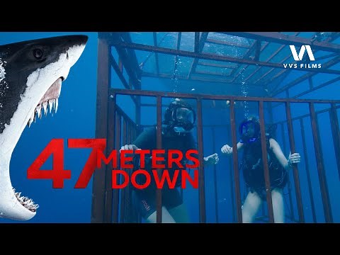 Stuck in a Cage while SHARKS threaten to eat them | 47 Meters Down | Movie Clip 4K