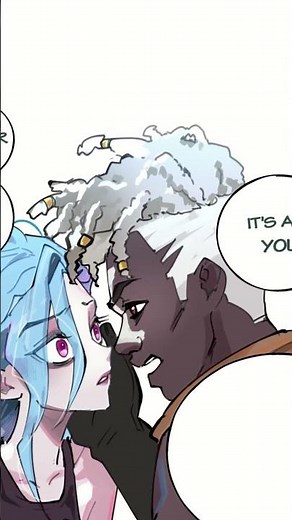 Jinx Becomes Powder For Ekko (Comic Dub)