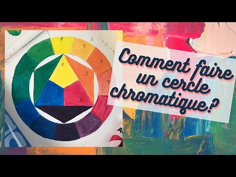 🎨Tuto complet sur le cercle chromatique: réalisation et explications!