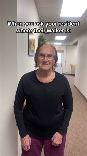 When Your Resident Hilariously Forgets Their Walker | Woodstone Senior Living