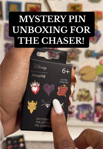 Unboxing Descendants Mystery Pins for the Chaser!