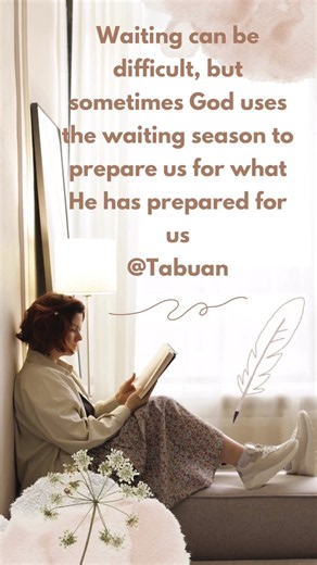 Trust God in the Waiting Season | He Is Preparing You. @Tabuan #faith #trustgod