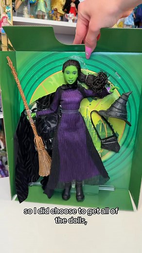 Wicked Elphaba 2024! 🩷💚 🧙 wicked 2024, wicked the movie, cynthia ervio, wicked elphaba #wicked #wickedmovie #wicked2024 #elphaba | Dolls with Dasha