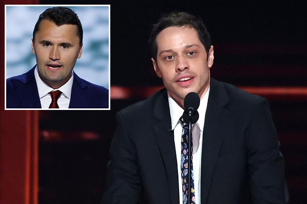 Pete Davidson drops truly horrific Charlie Kirk joke during Kevin Hart roast