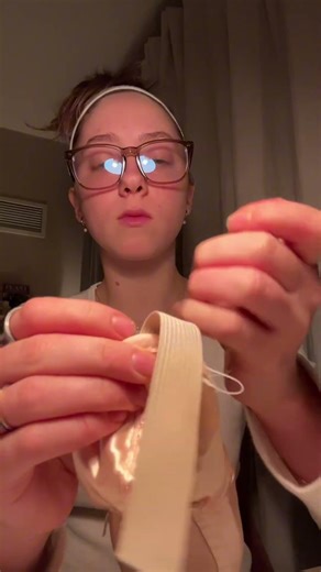 pointe shoes ASMR #ballet #pointeshoes #ballerina #asmr