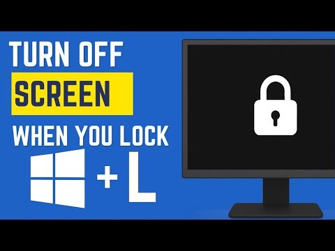 Stop Wasting Power: Auto Screen Off on Windows Lock