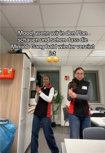 Markiert eure Work Besties!! #arbeiten #minijob #workbestie #fyp #viralvideo