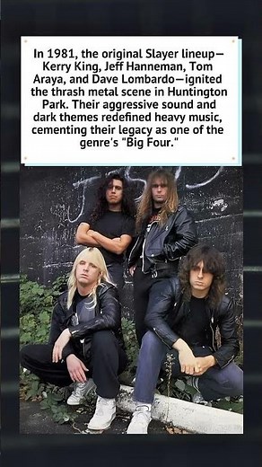 The Birth of Slayer: Original 1981 Lineup 🤘