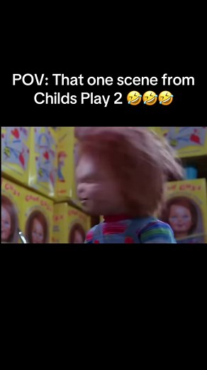 Chucky's Hilarious Car Crash Scene from Child’s Play 2
